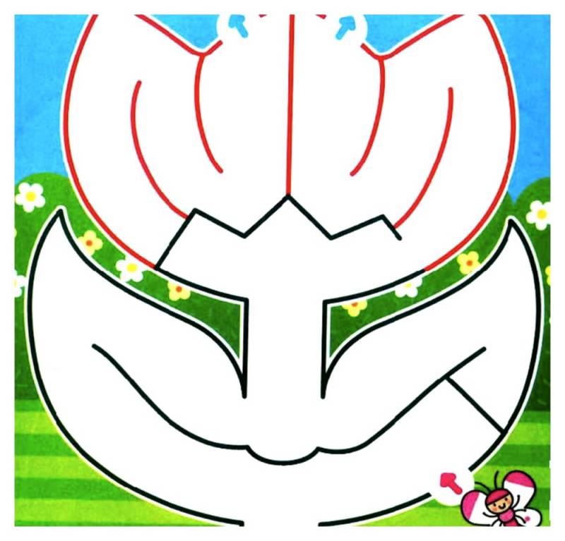 图片[1]-低幼彩色迷宫，幼儿迷宫图片，80页PDF打印，百度网盘下载-优学盒子