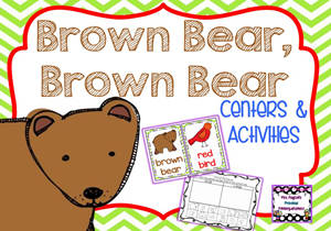 《棕熊brow bear》绘本拓展系列，pdf可打印-优学盒子