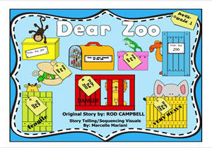 《Dear Zoo》绘本拓展系列，绘本游戏PDF可打印-优学盒子