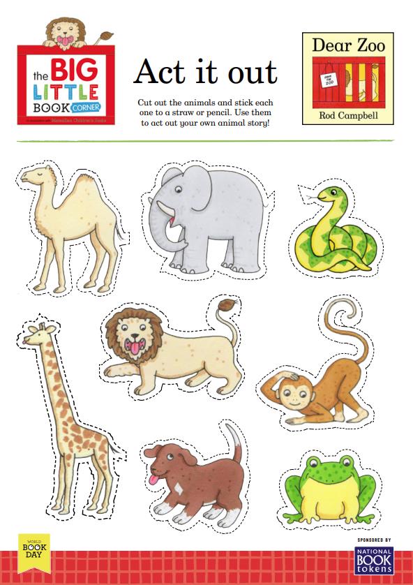 图片[8]-《Dear Zoo》绘本拓展系列，绘本游戏PDF可打印-优学盒子