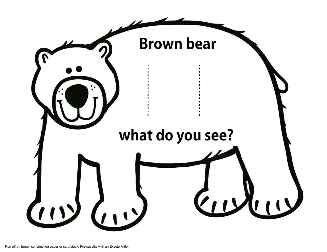 图片[11]-《棕熊brow bear》绘本拓展系列，pdf可打印-优学盒子