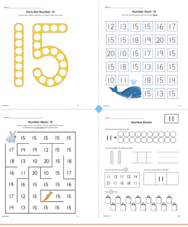 图片[2]-学前数学知识内容，提前解锁小学一年级数学所有知识点，电子版PDF打印，百度网盘下载-优学盒子