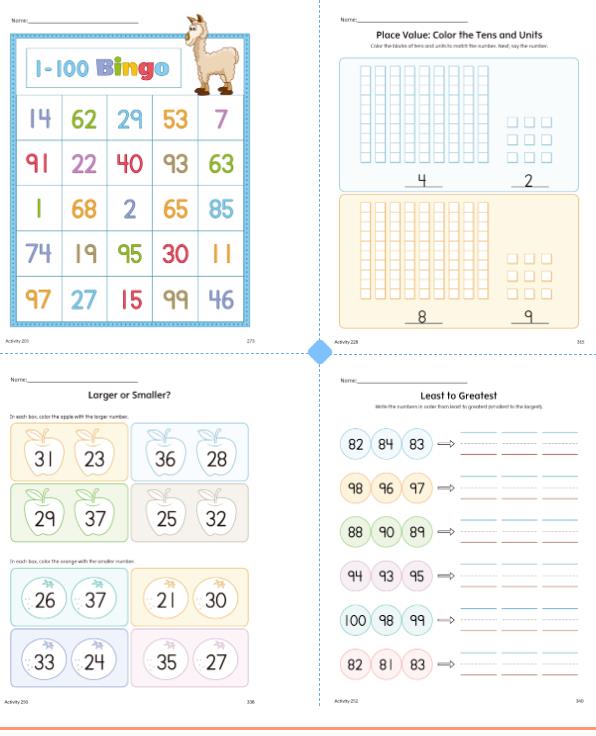 图片[3]-学前数学知识内容，提前解锁小学一年级数学所有知识点，电子版PDF打印，百度网盘下载-优学盒子