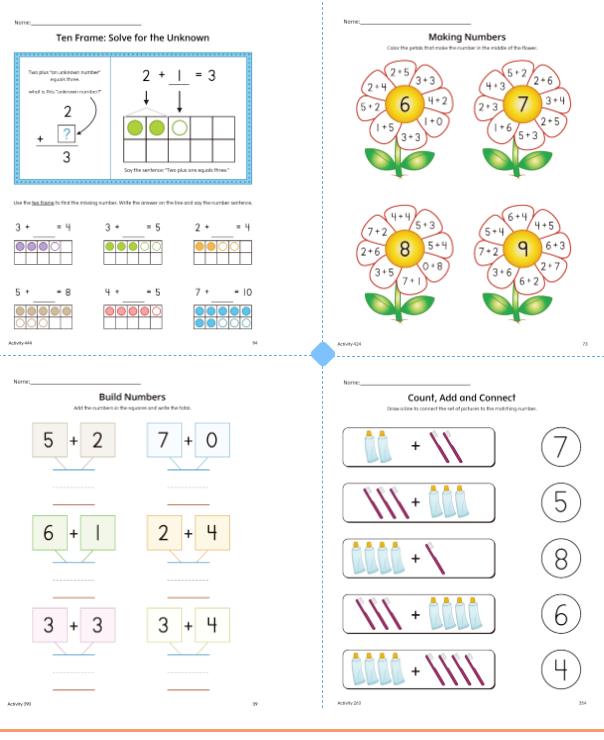 图片[4]-学前数学知识内容，提前解锁小学一年级数学所有知识点，电子版PDF打印，百度网盘下载-优学盒子