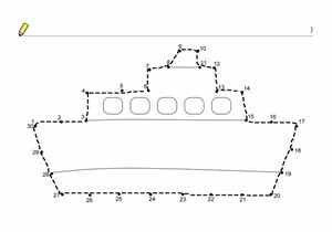 数字连线 1-40黑白，PDF可打印-优学盒子