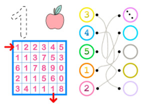 幼儿数字启蒙，1-10数字思维训练，PDF可打印-优学盒子