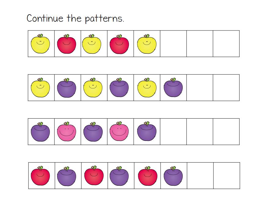 图片[2]-幼儿1-10数感培养，水果卡通PDF可打印-优学盒子
