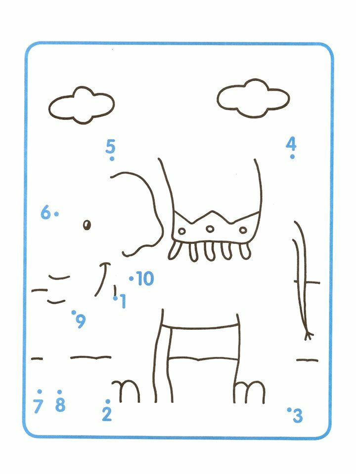 图片[2]-儿童1-10连线绘画，PDF可打印-优学盒子
