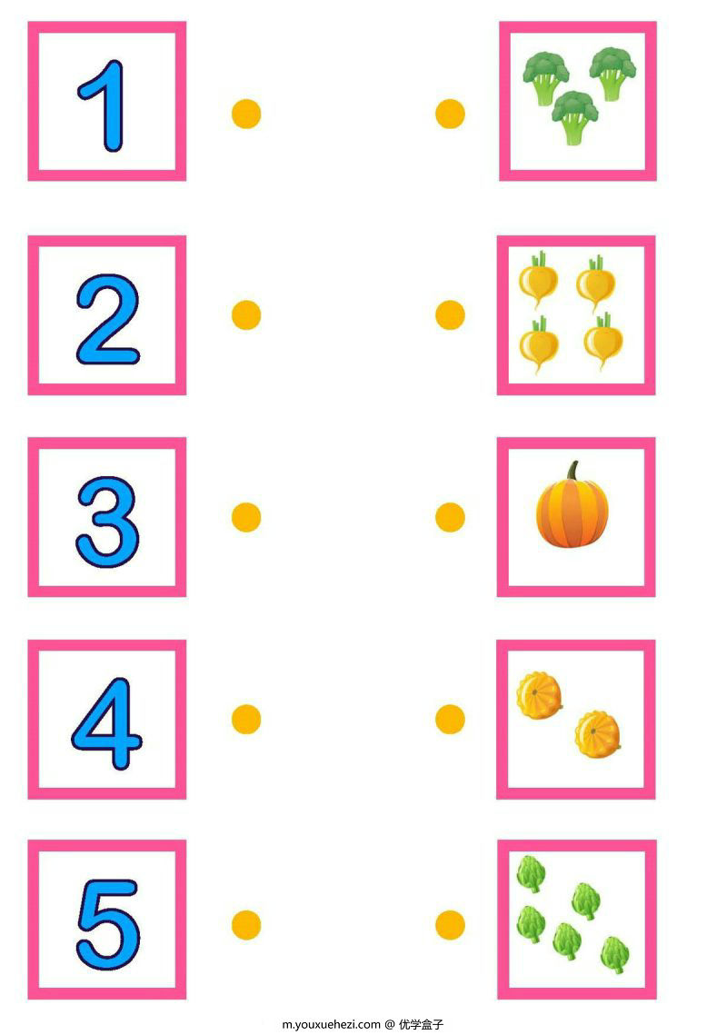 图片[4]-幼儿数字启蒙，1-10数字思维训练，PDF可打印-优学盒子