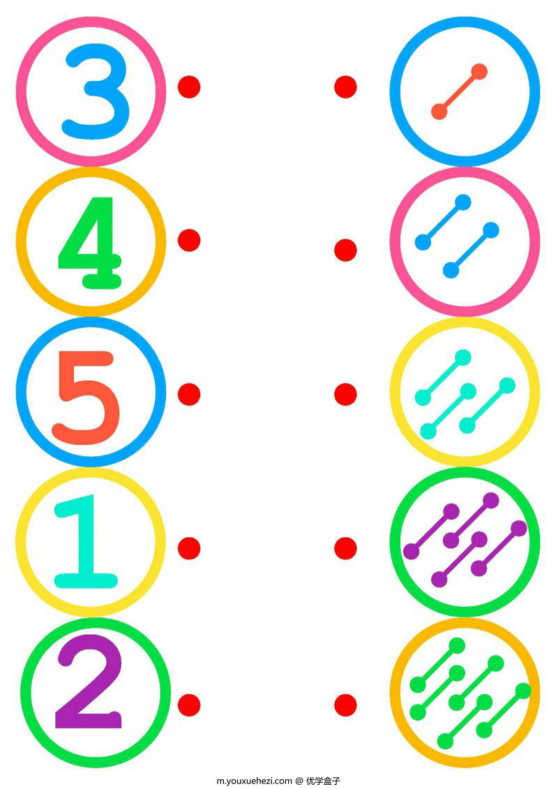 图片[6]-幼儿数字启蒙，1-10数字思维训练，PDF可打印-优学盒子