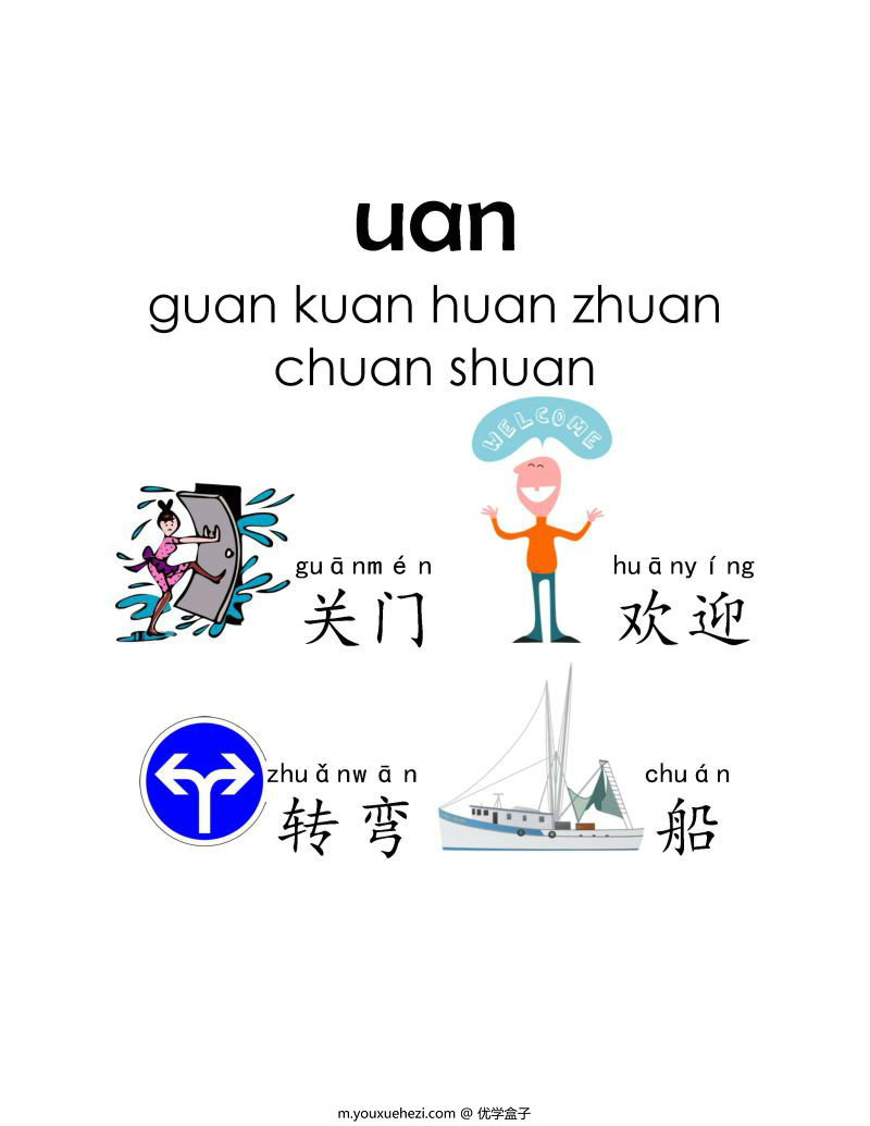 图片[10]-《我的第一本拼音书》，学习拼音、音标和拼读，汉语拼音字母PDF可打印-优学盒子