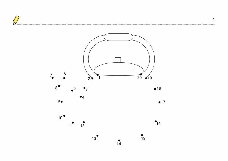 图片[4]-数字连线 1-40黑白，PDF可打印-优学盒子