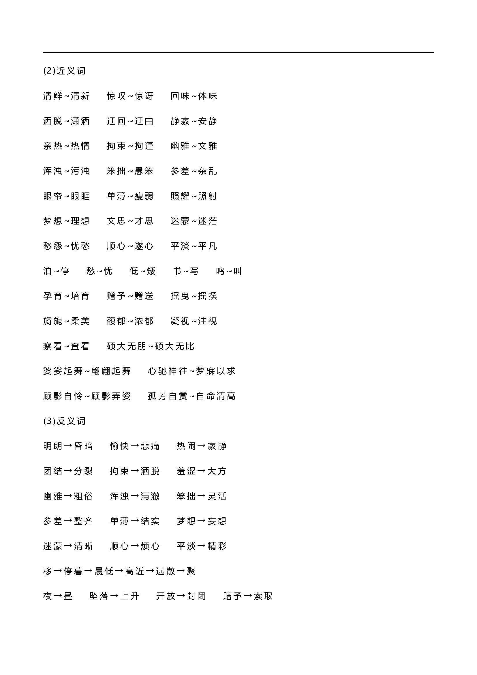 图片[2]-部编版六年级上册语文知识点汇总-优学盒子