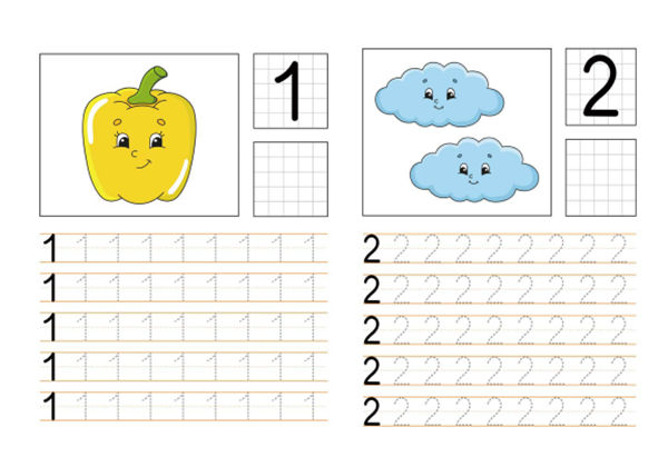 数字1-15书写练习2_2-优学盒子