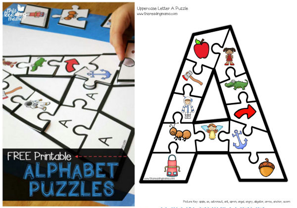 字母拼图（大写）AlphabetPuzzles-uppercase-优学盒子