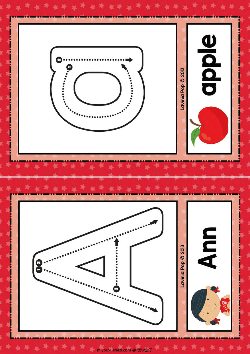图片[3]-2239页 Letter of the Week A-Z 自然拼读字母练习书-优学盒子