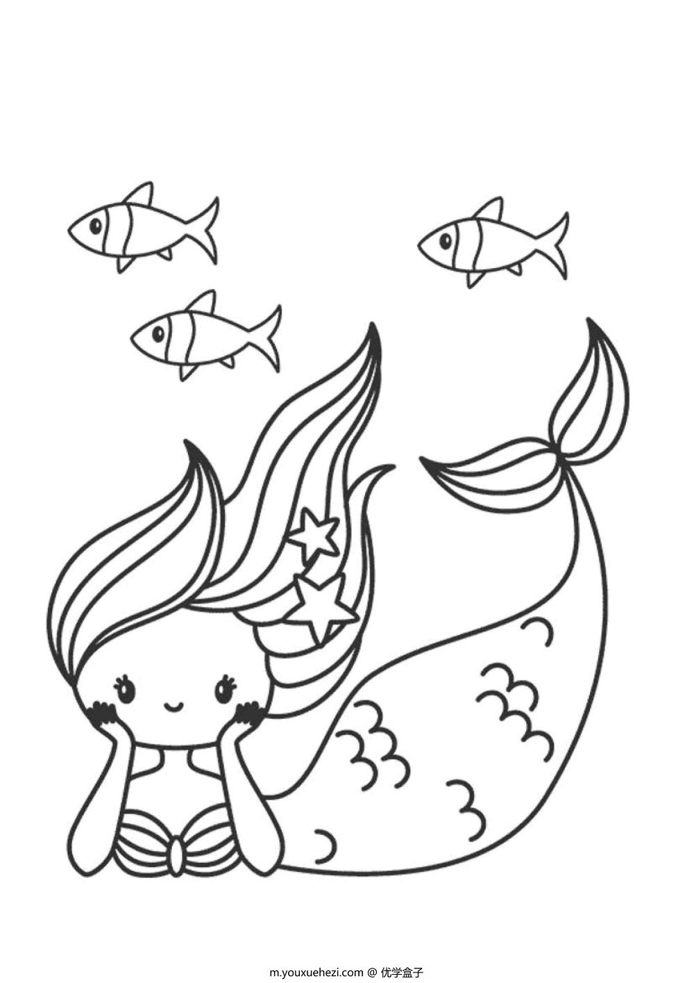 图片[1]-儿童填色图画册 – 1-优学盒子