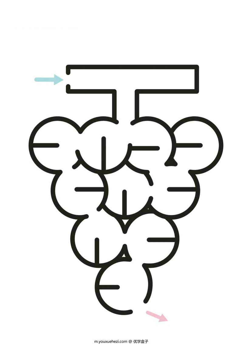 图片[6]-绘制走出迷宫的路线_5，42页PDF可打印-优学盒子