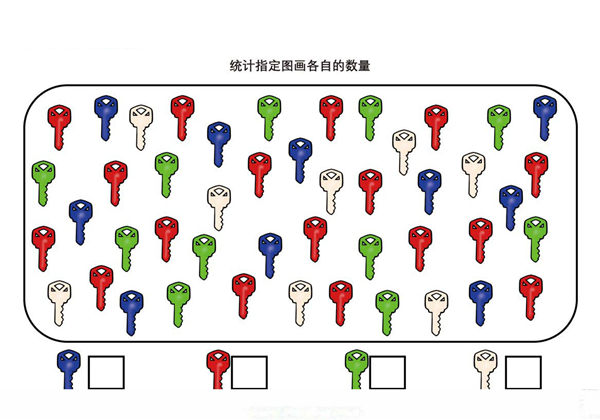统计指定图画各自的数量-优学盒子