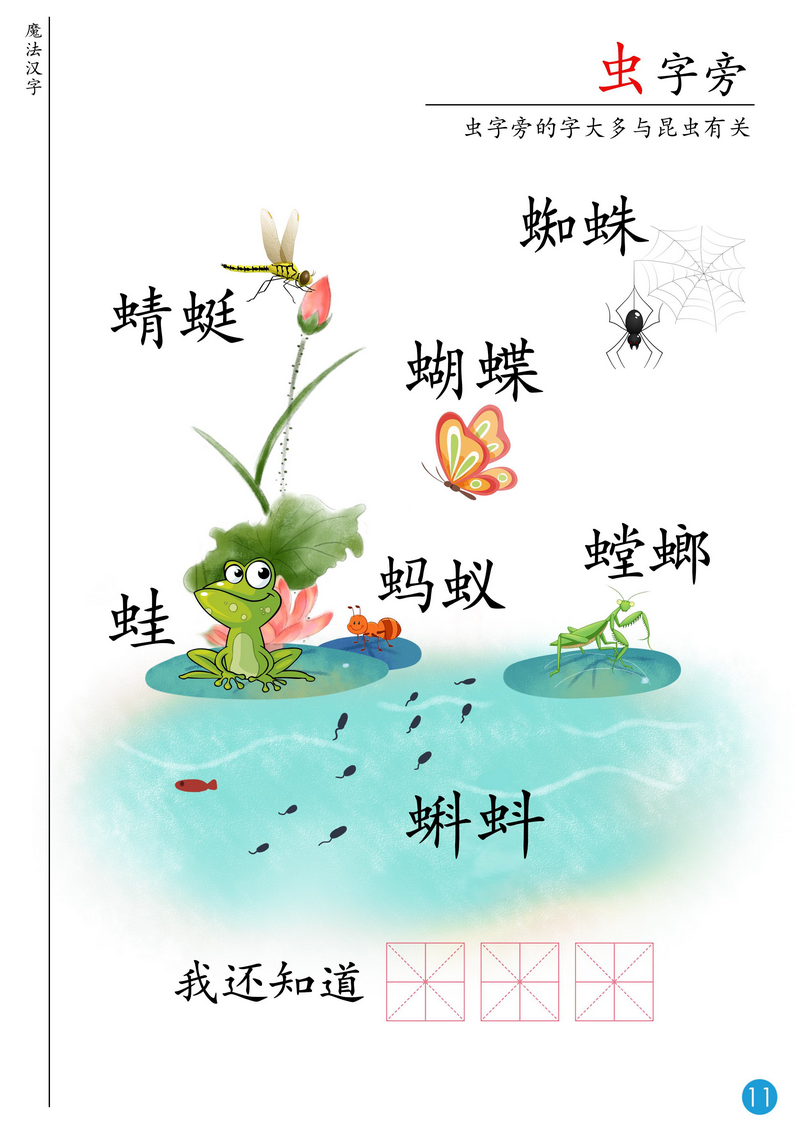 图片[6]-魔法汉字-主题书，思维导图学识字，偏旁部首学起来。-优学盒子