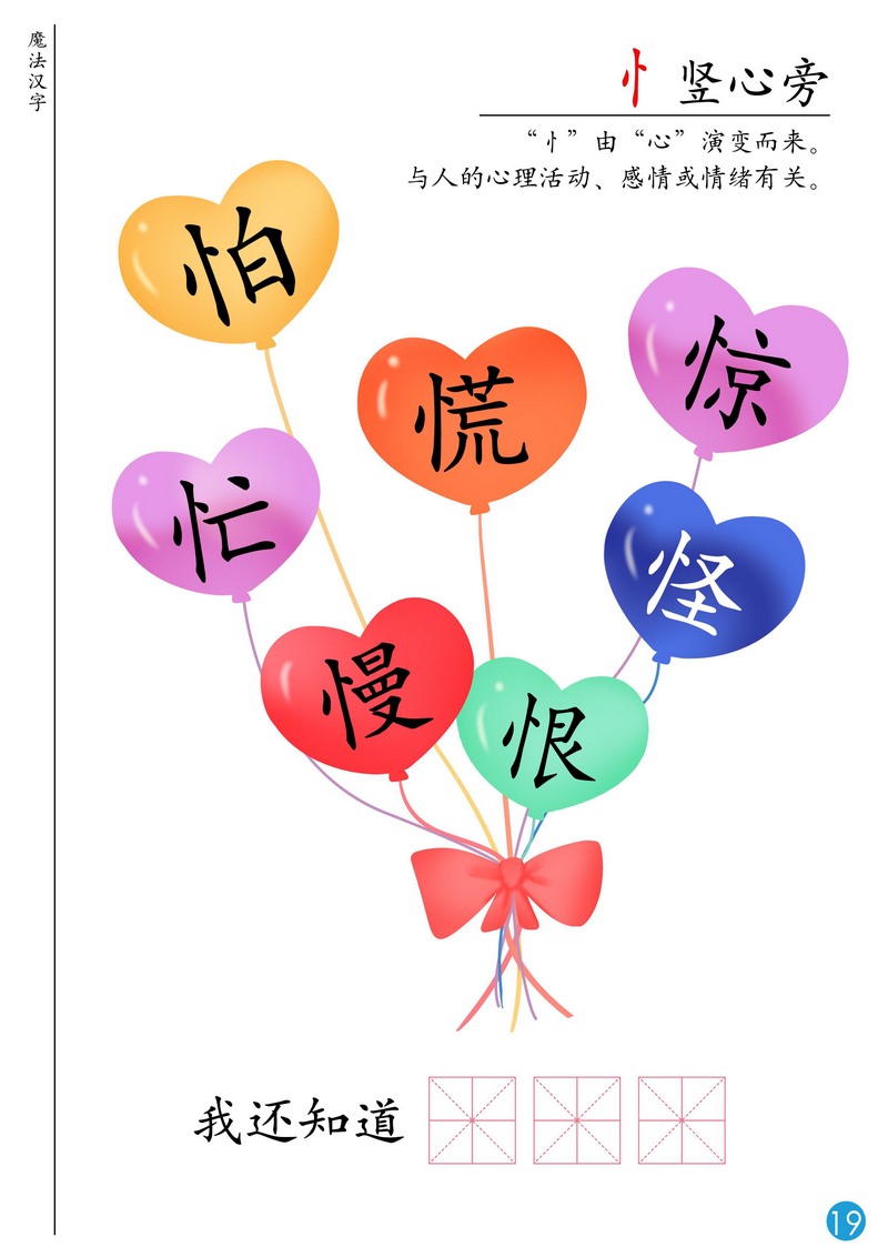 图片[8]-魔法汉字-主题书，思维导图学识字，偏旁部首学起来。-优学盒子