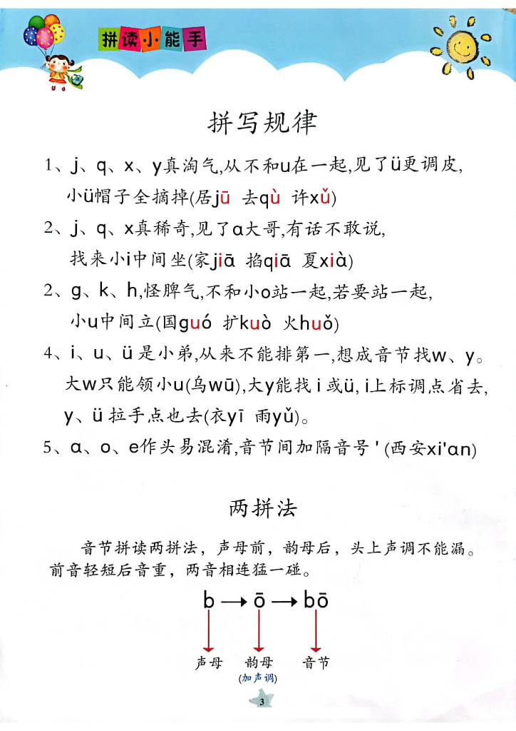 图片[4]-拼读小能手新版，幼小衔接汉语拼音拼读素材-优学盒子