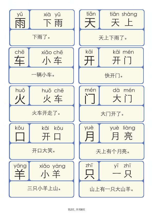 图片[2]-识字拼音版（识字、组词、造句、拼音）-优学盒子