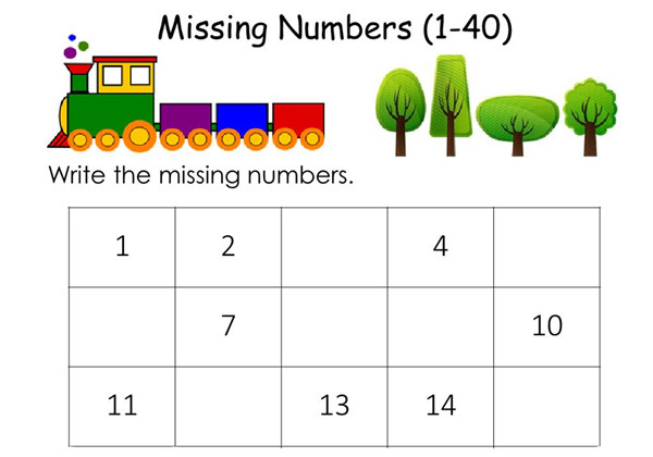 1-100丢失的数字专题素材包1-优学盒子
