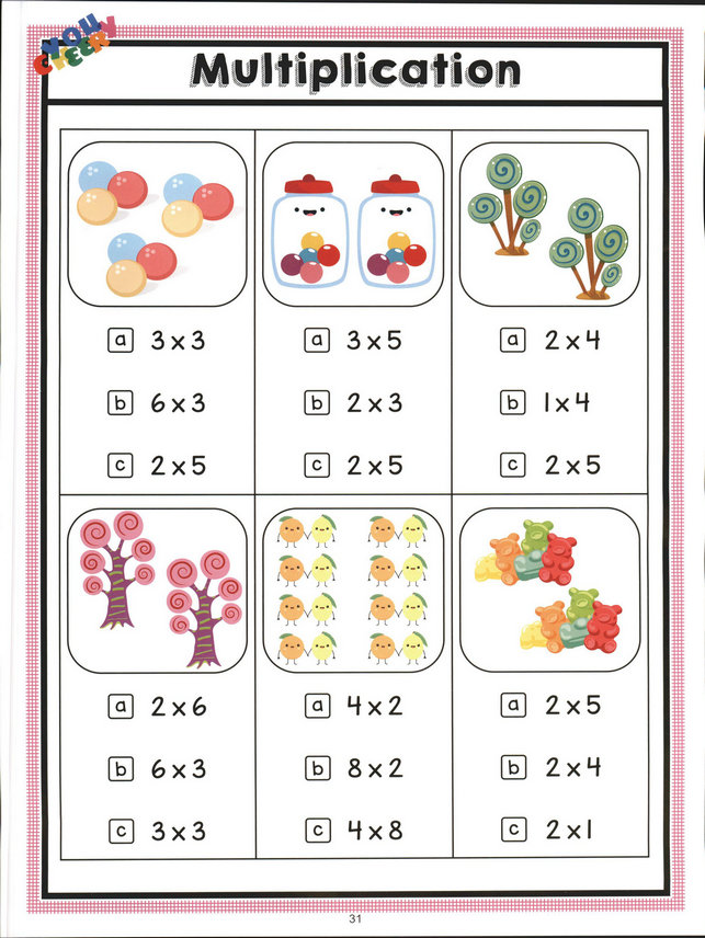 图片[6]-乘法启蒙书，我的低幼乘法启蒙练习册，40页PDF-优学盒子