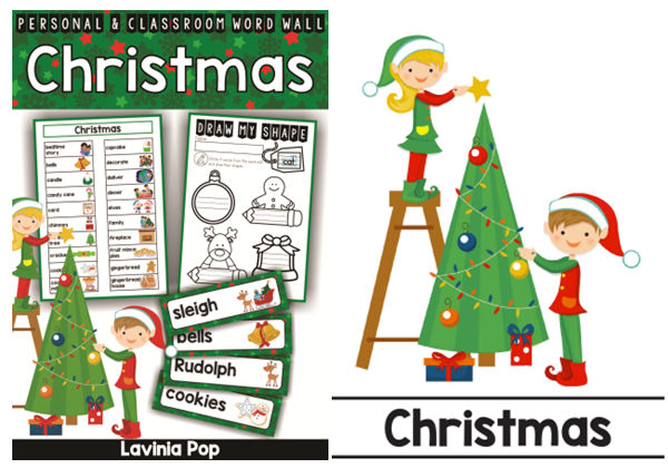 Christmas Word Wall，55页PDF-优学盒子