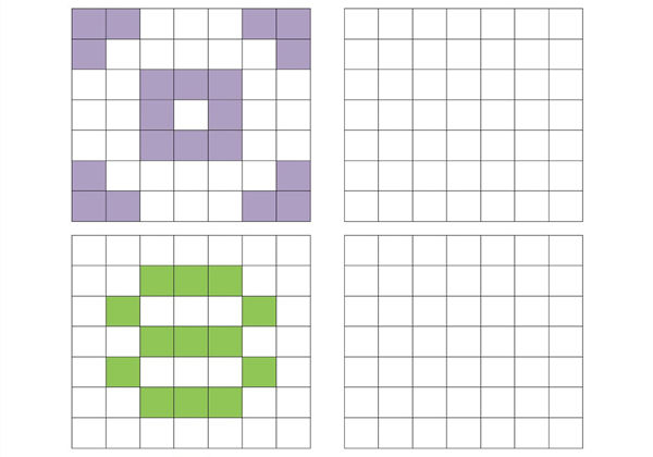 7×7单元格填色，15页PDF-优学盒子