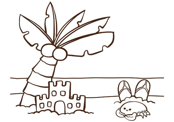 儿童填色画，8页PDF-优学盒子