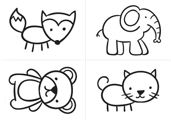 幼儿填色图册，13页PDF-优学盒子