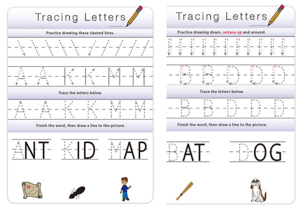 字母构成控笔练习letter-formation，11页PDF-优学盒子