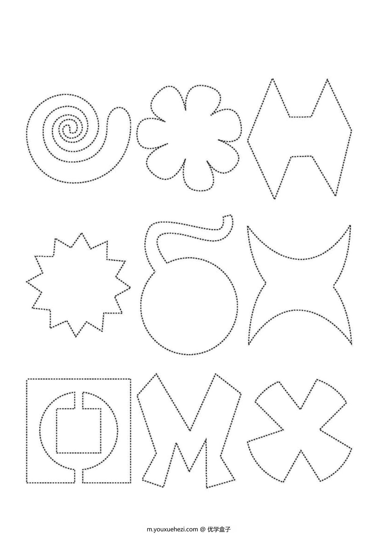 图片[4]-图形绘制练习2，15页PDF-优学盒子