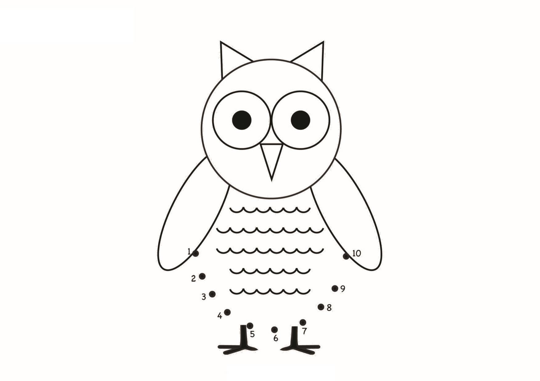 图片[1]-简易数字连线1-10，9页PDF-优学盒子