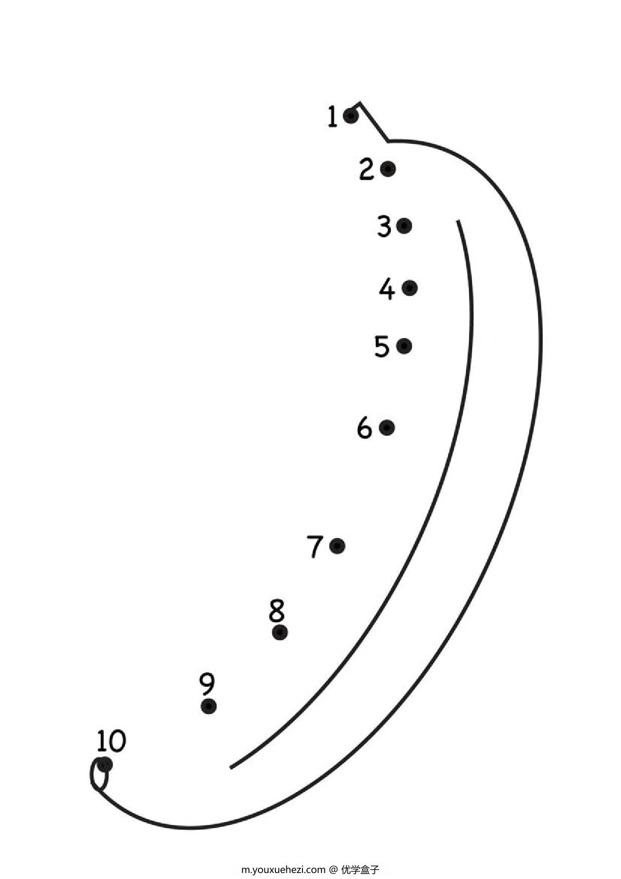 图片[3]-数字连线1-10，15页PDF-优学盒子
