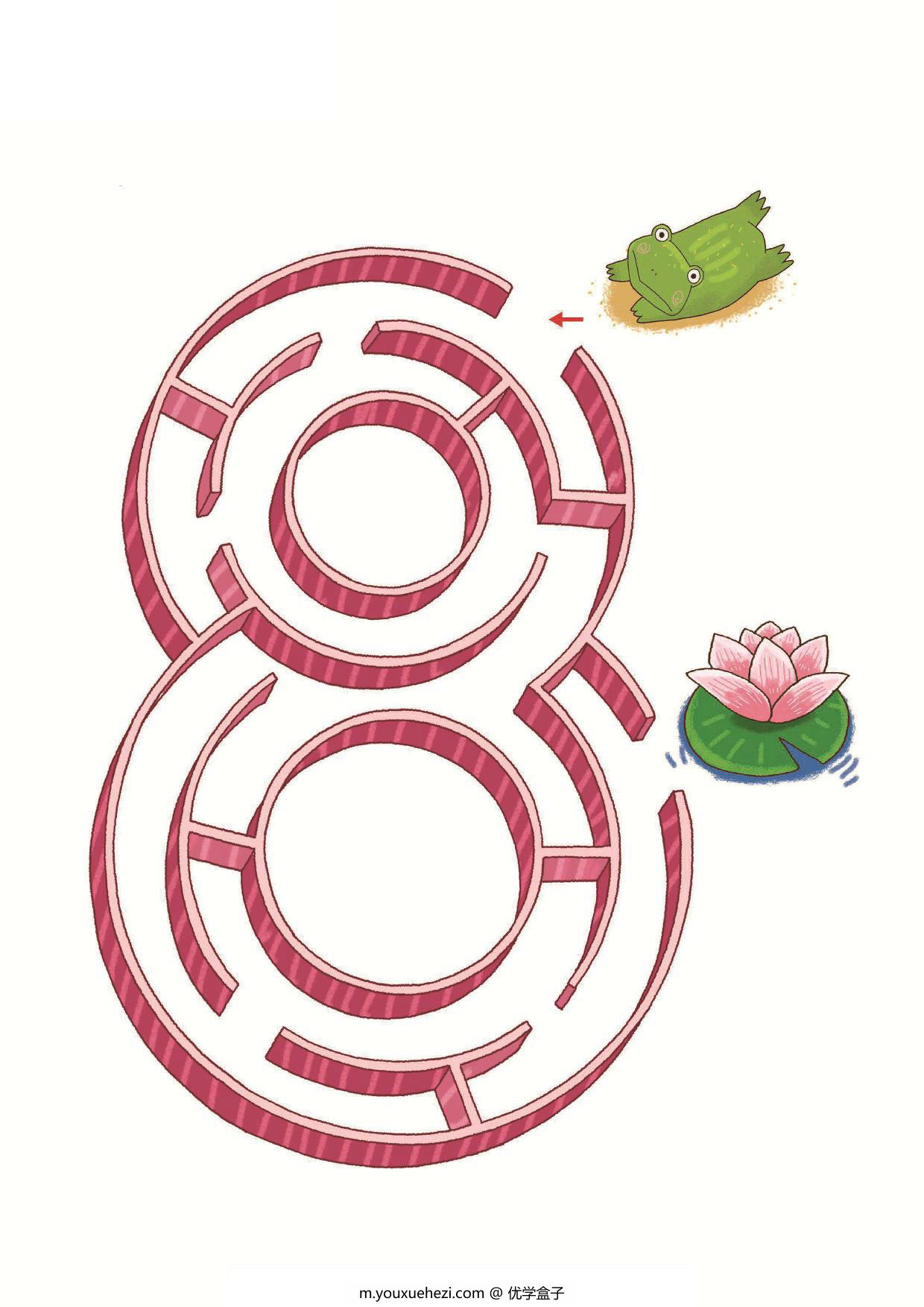 图片[4]-数字迷宫1，9页PDF-优学盒子