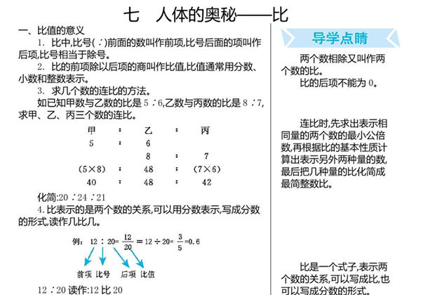 [合集9份] 五年级上册数学知识清单 青岛版五四制-优学盒子