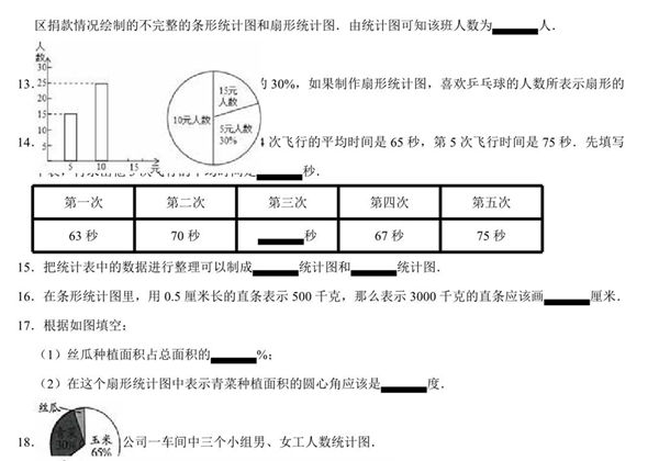 [合集7份] 五年级下册数学 1-7单元测试卷(版一) 青岛版五四制-优学盒子