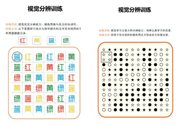 视觉分辨训练2，14页PDF-优学盒子