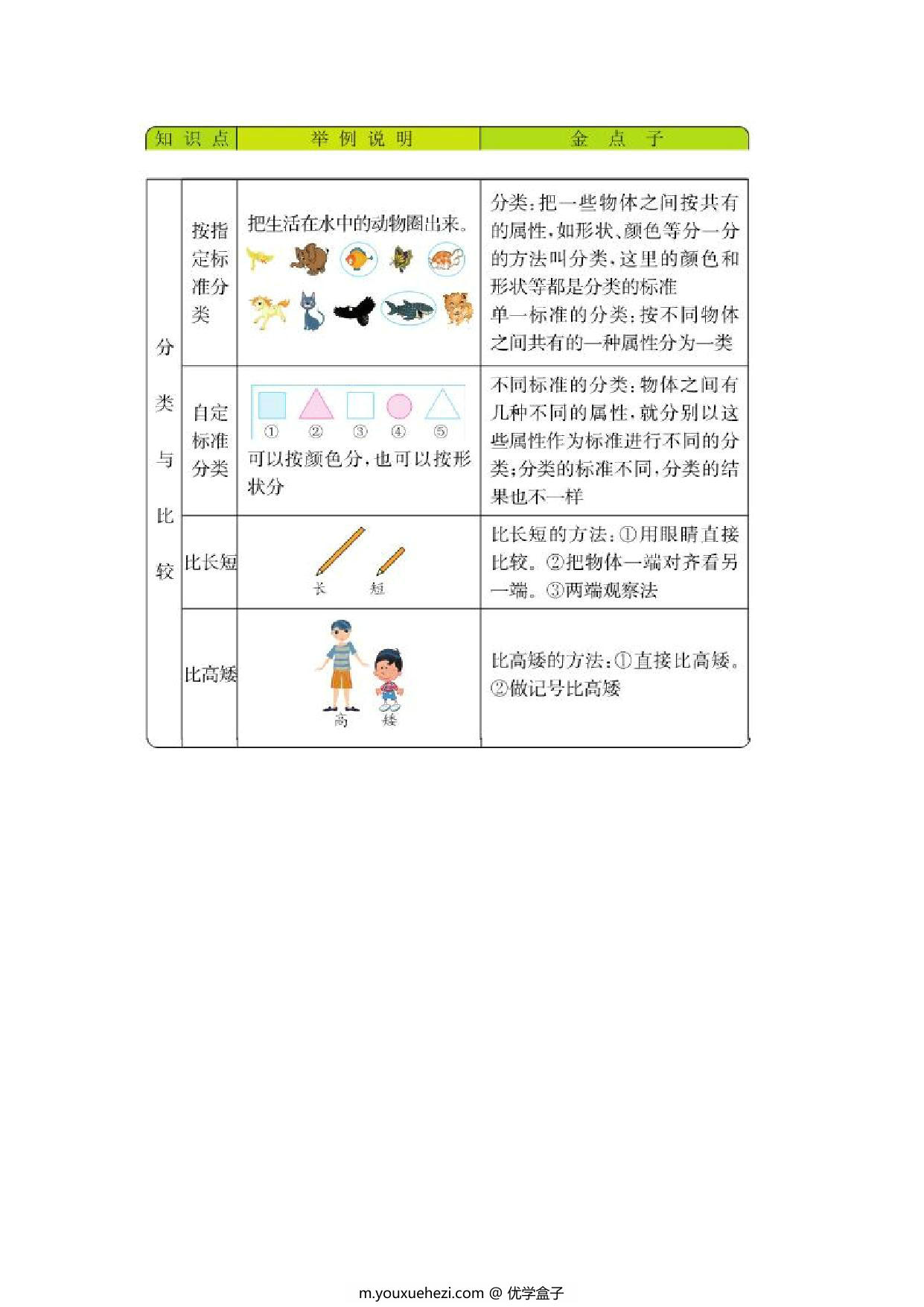 图片[2]-[合集8份] 一年级数学上册单元复习 青岛版五四制-优学盒子