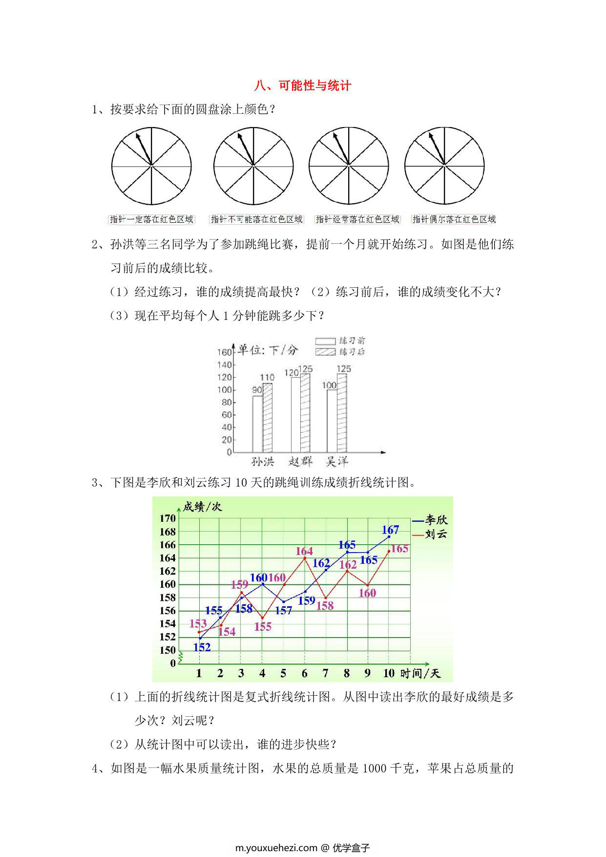 图片[1]-[合集8份] 五年级上册数学单元衔接题 青岛版五四制-优学盒子