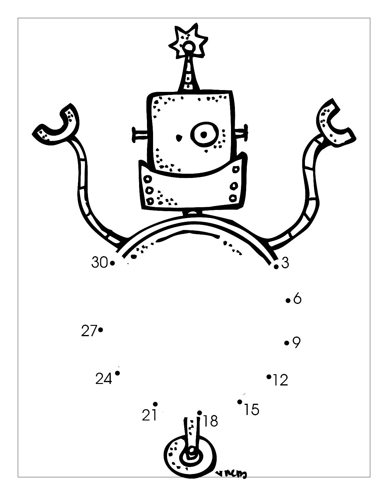图片[2]-数字连线，8页PDF-优学盒子