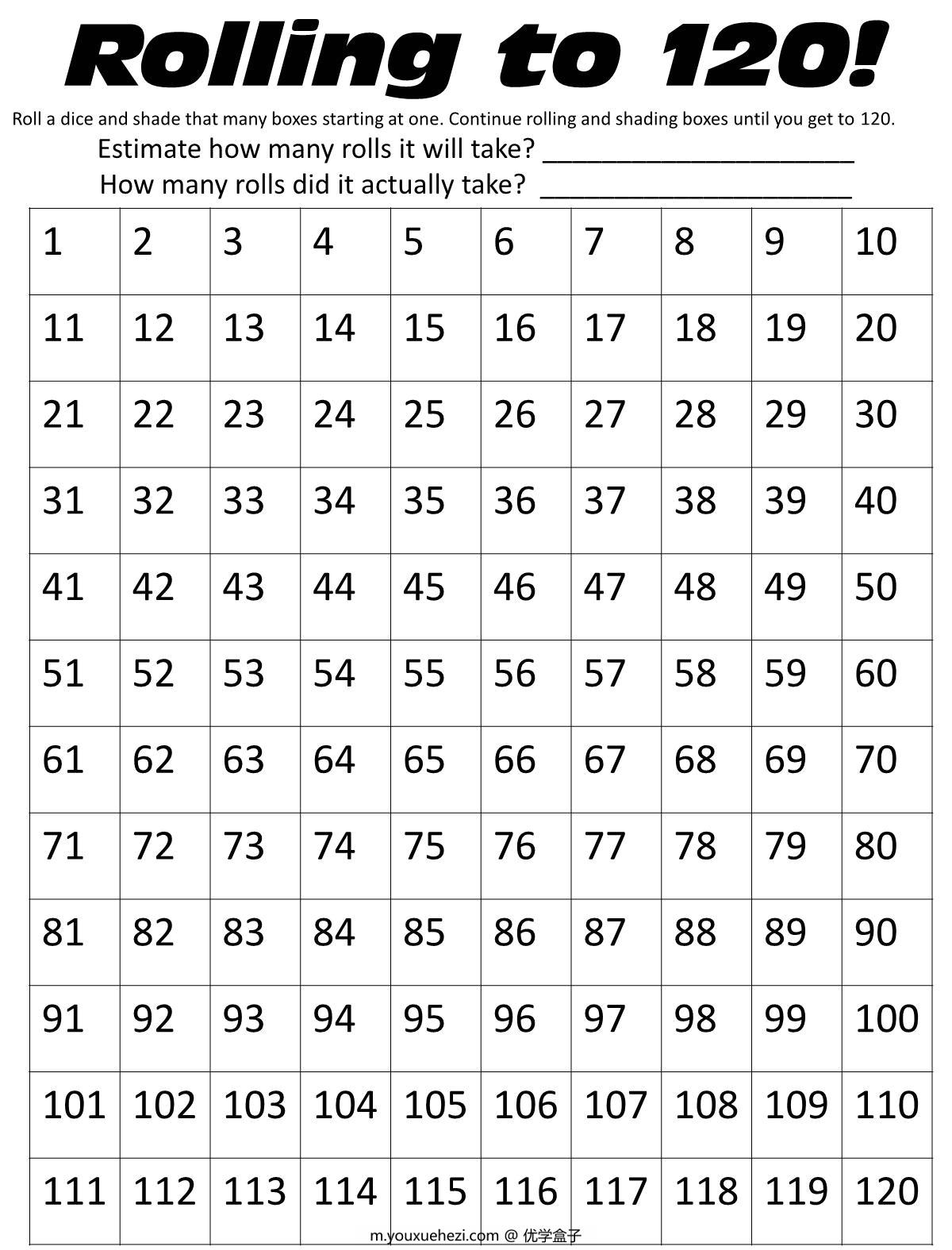 图片[3]-神奇数字窗Count to 100，16页PDF-优学盒子