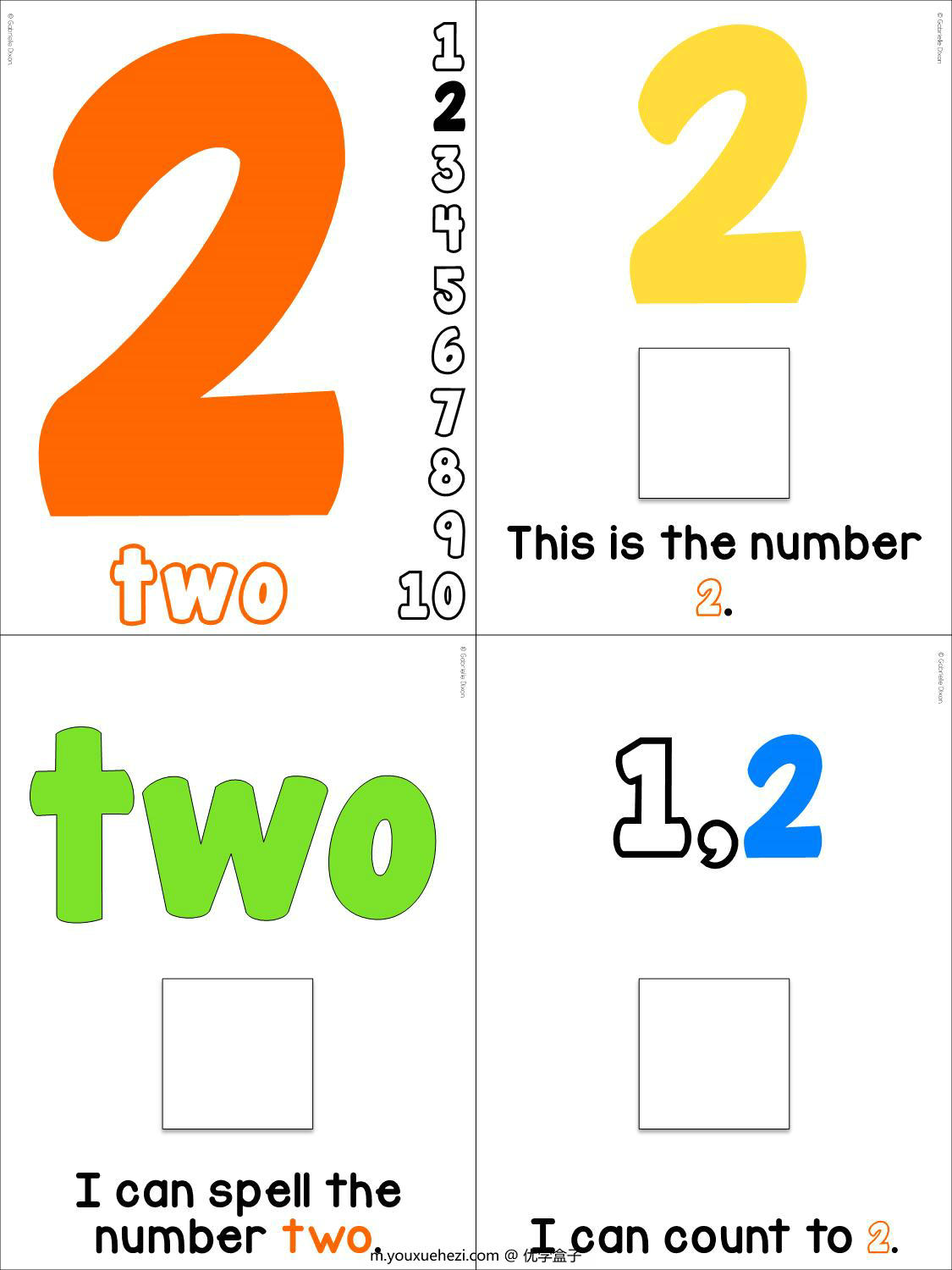 图片[4]-数字1-20（20本），interactive book互动翻翻书，63页PDF-优学盒子