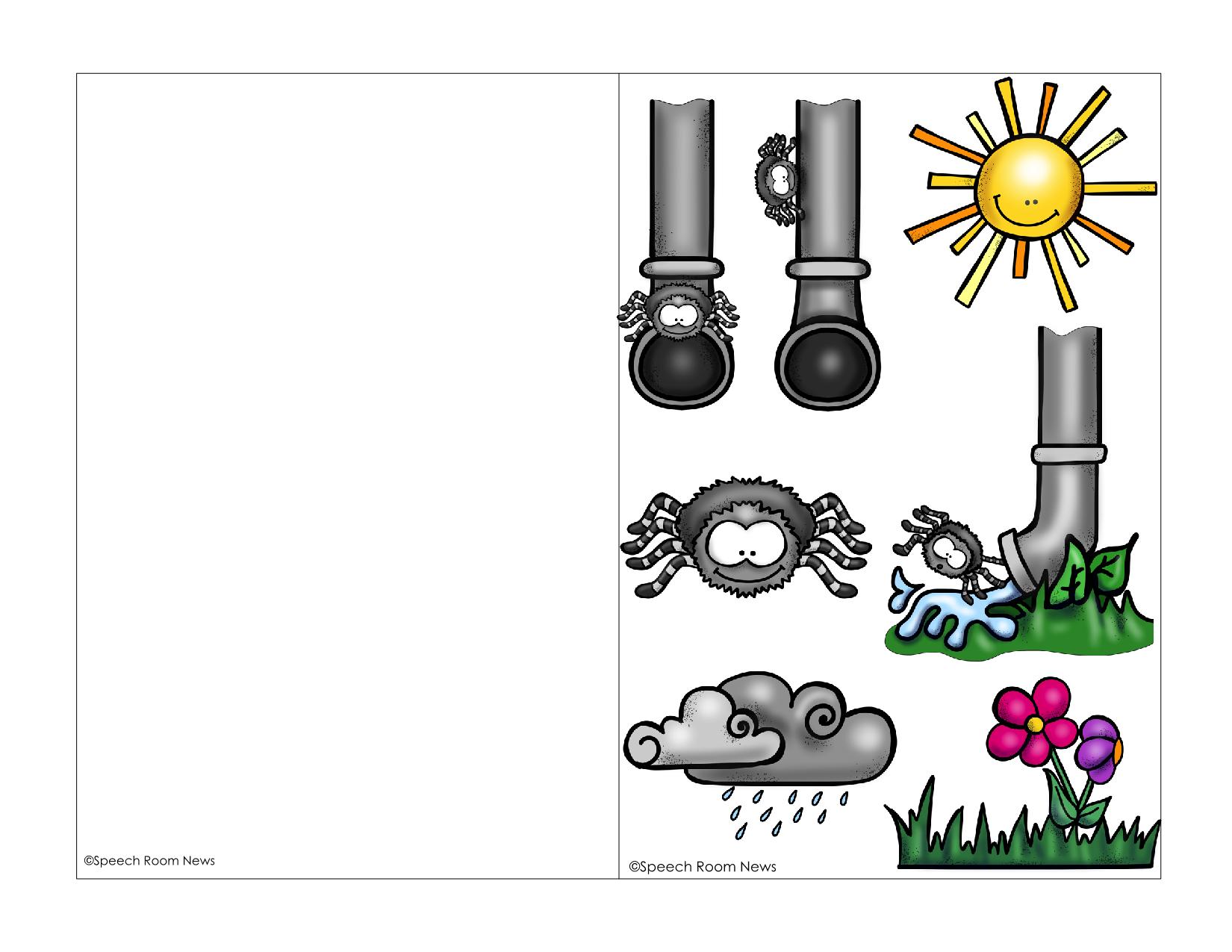 图片[4]-小小蜘蛛 interactive book互动翻翻书，8页PDF-优学盒子