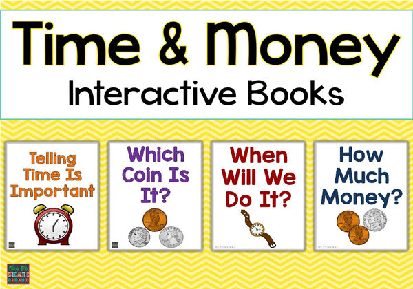 时间钱币（4本）interactive book互动翻翻书，41页PDF-优学盒子