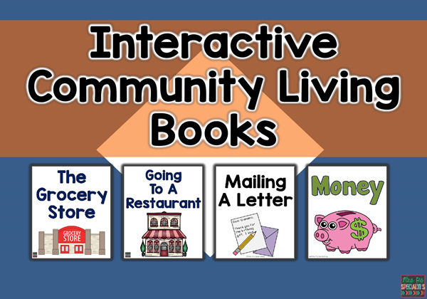 百货商店（4本）interactive book互动翻翻书，41页PDF-优学盒子