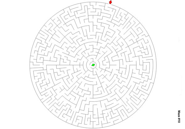 Intermediate Mazes (Ages 6-8)，1000页PDF-优学盒子